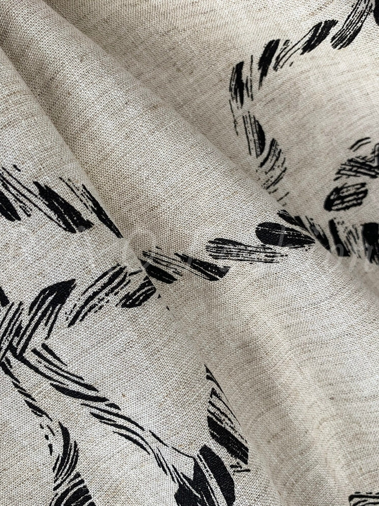 Bohemian Printed Ramie-Tencel Slip Maxi Dress