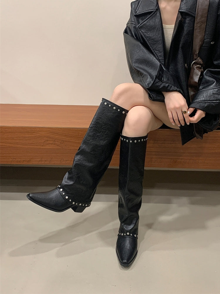 ASTRA STUD BOOTS