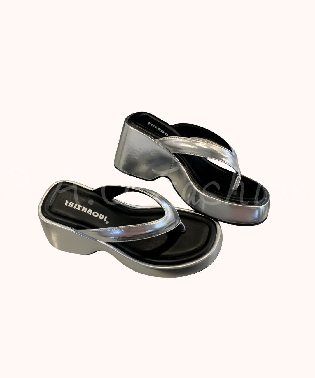 Elevated Platform Thong Sandals