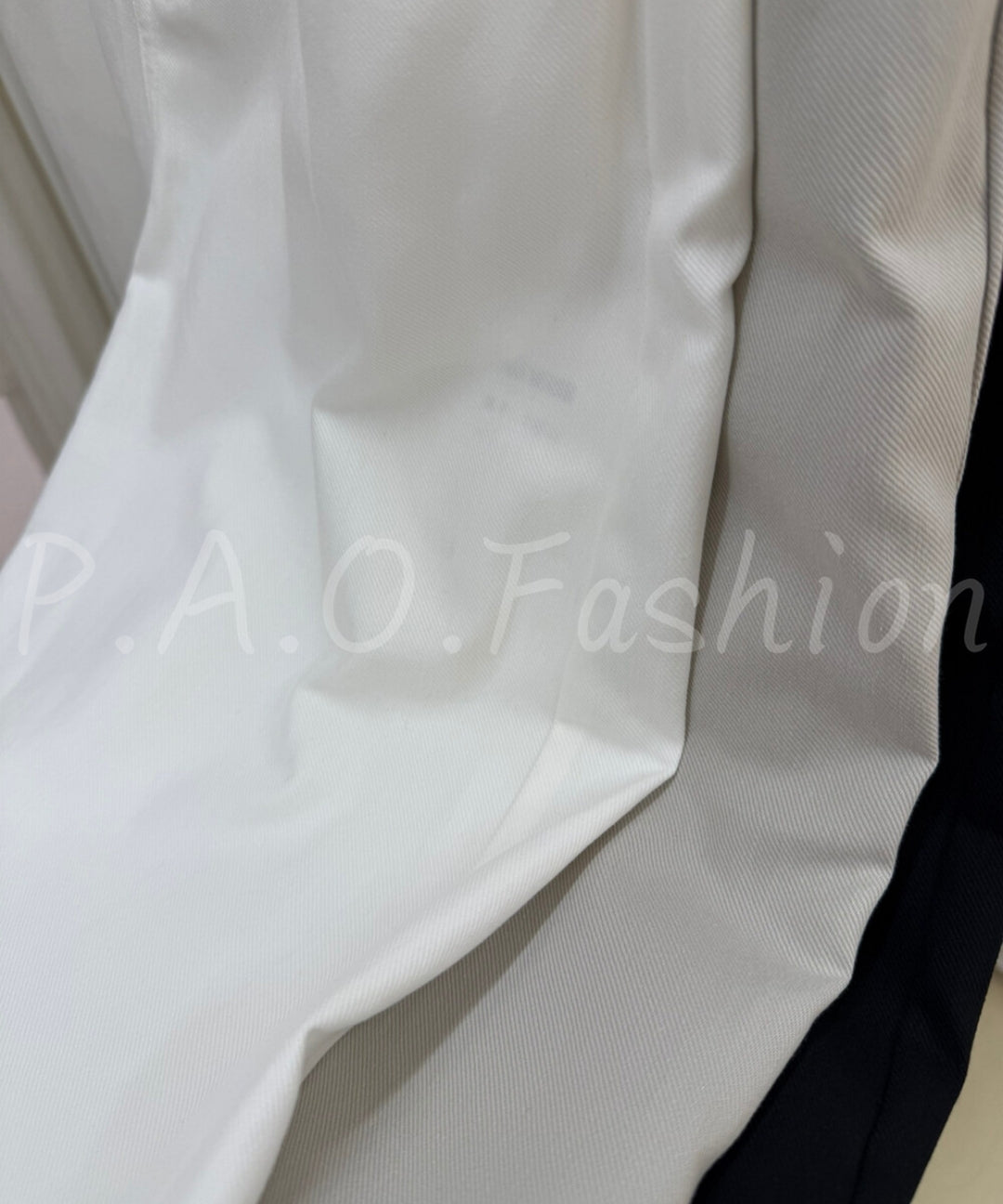 Tencel Cotton Wide-Leg Pants
