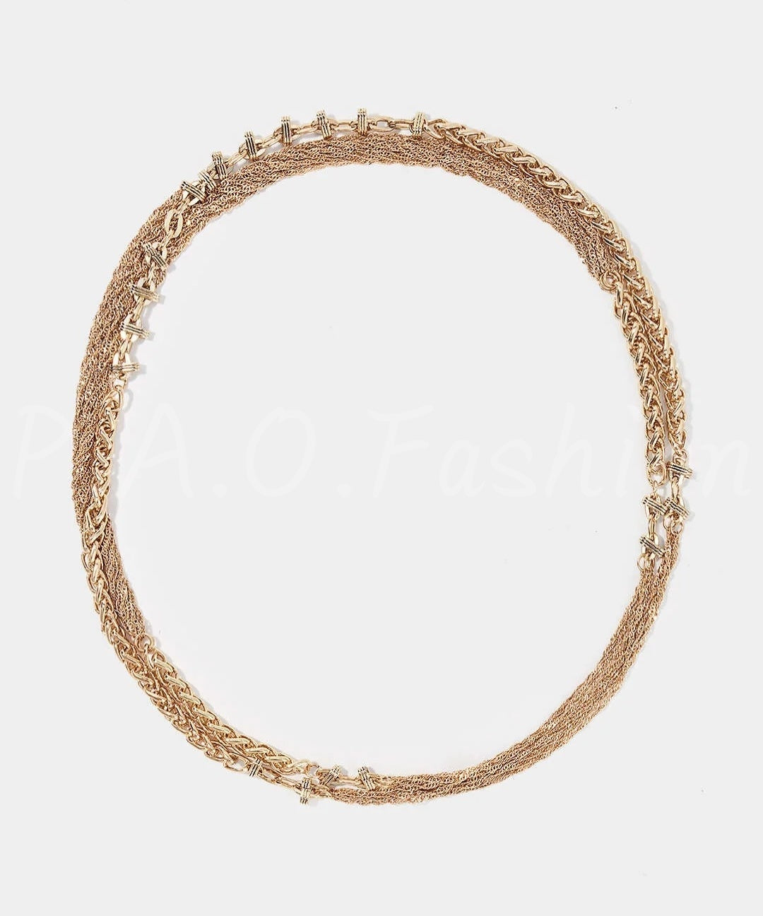 Metallic Chain Necklace
