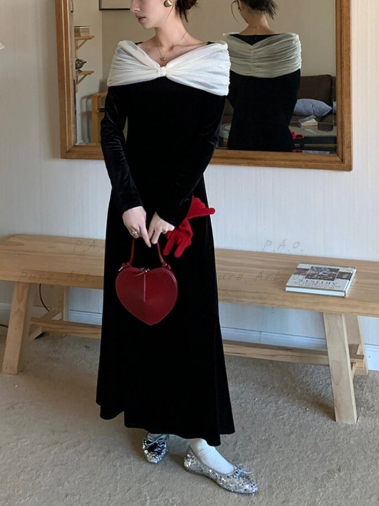 Velvet Whisper Dress