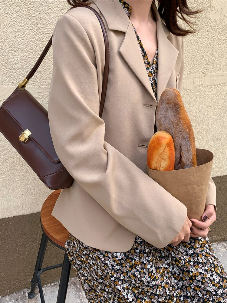 Chic & Versatile Baguette Shoulder Bag