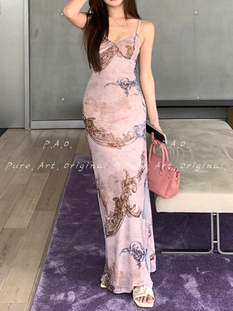 Rosaline V-Neck Maxi Dress