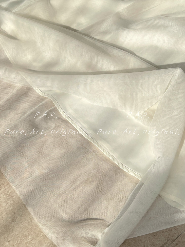 ELARA CORSET TULLE MAXI DRESS