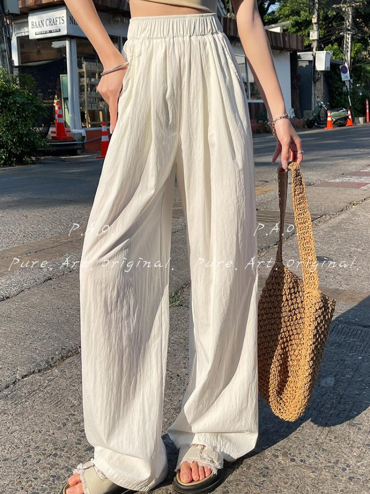Relaxed Wide Leg Lounge Pants