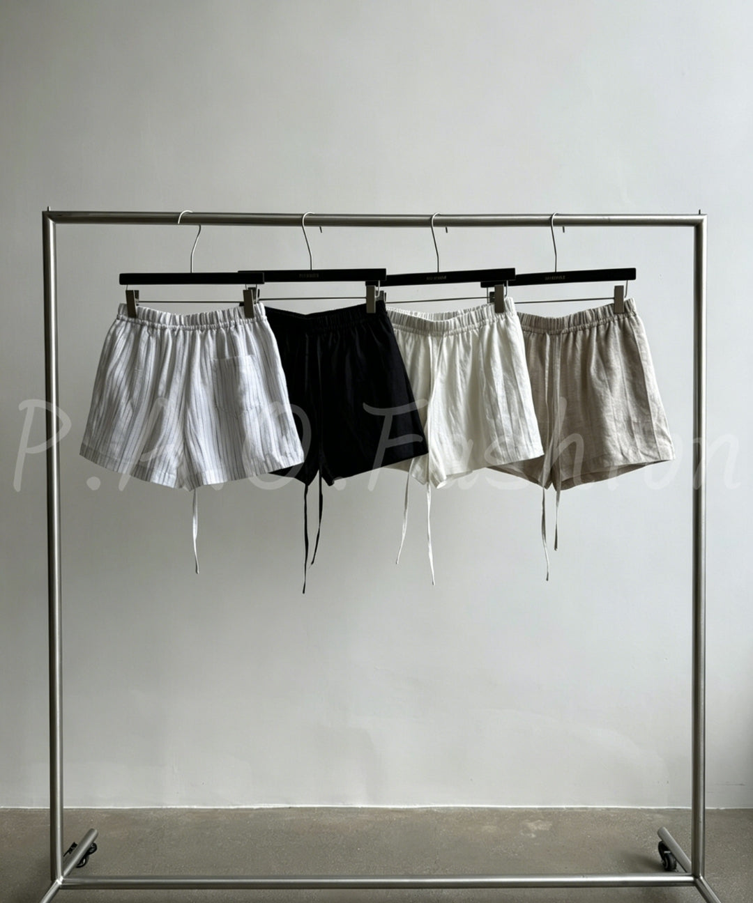 Linen Lyocell Relaxed Shirt Set
