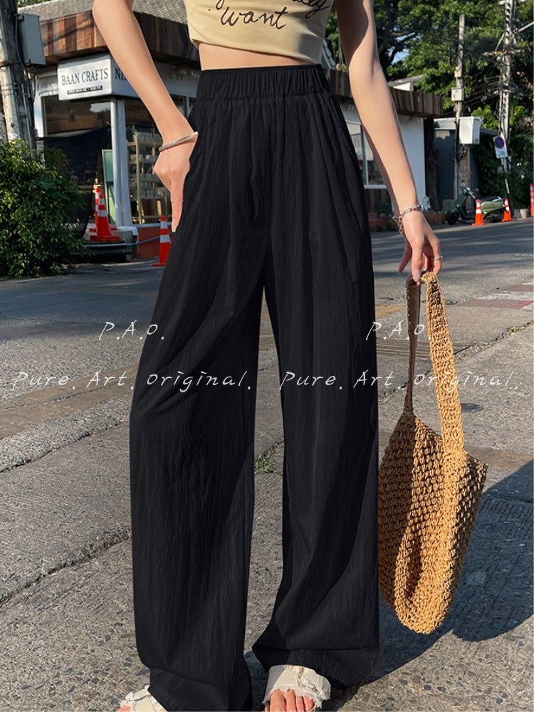 Relaxed Wide Leg Lounge Pants