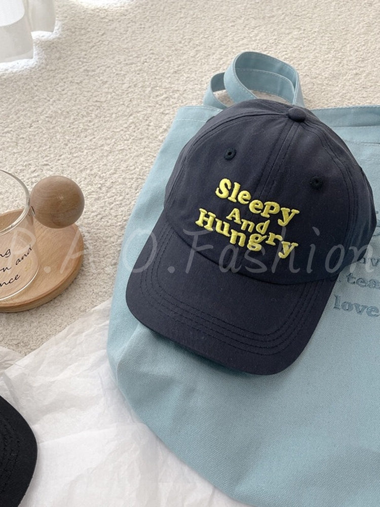 Washed Cotton Embroidered Baseball Cap