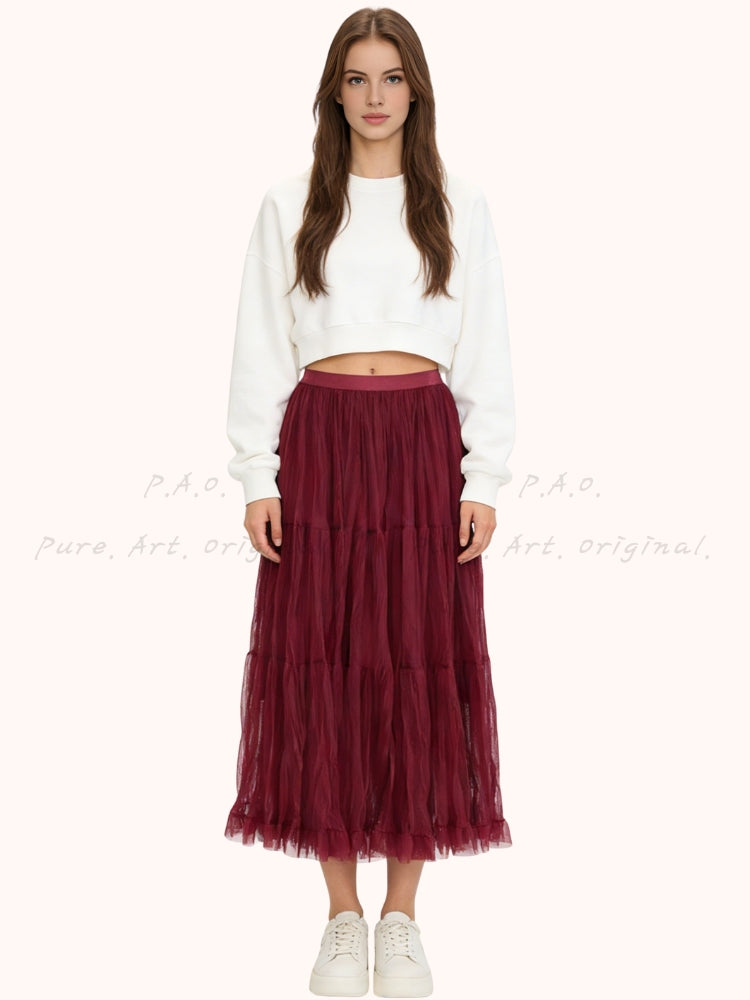 AMARA PLEATED SKIRT