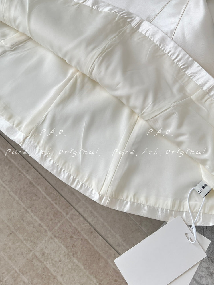 AVA BOW DETAIL A-LINE MINI DRESS