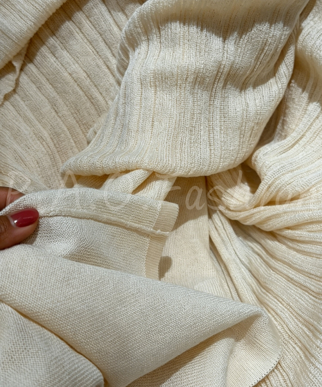 Textured Tencel A-Line Maxi Skirt