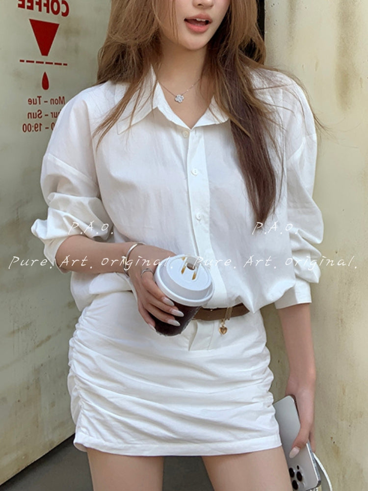 SOLÈNE SHIRT DRESS