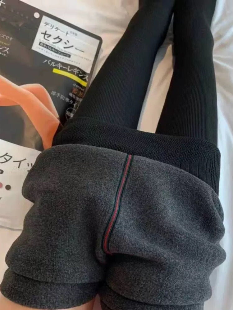 Thermal Fleece-Lined High-Waist Leggings