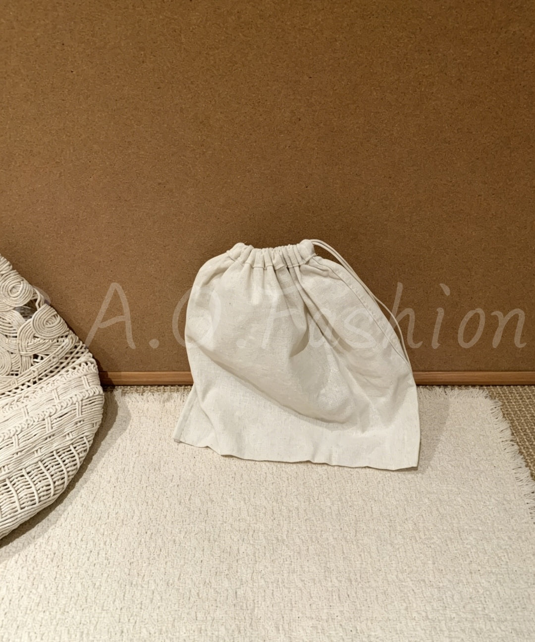 Handmade Crochet Open-Knit Tote Shoulder Bag