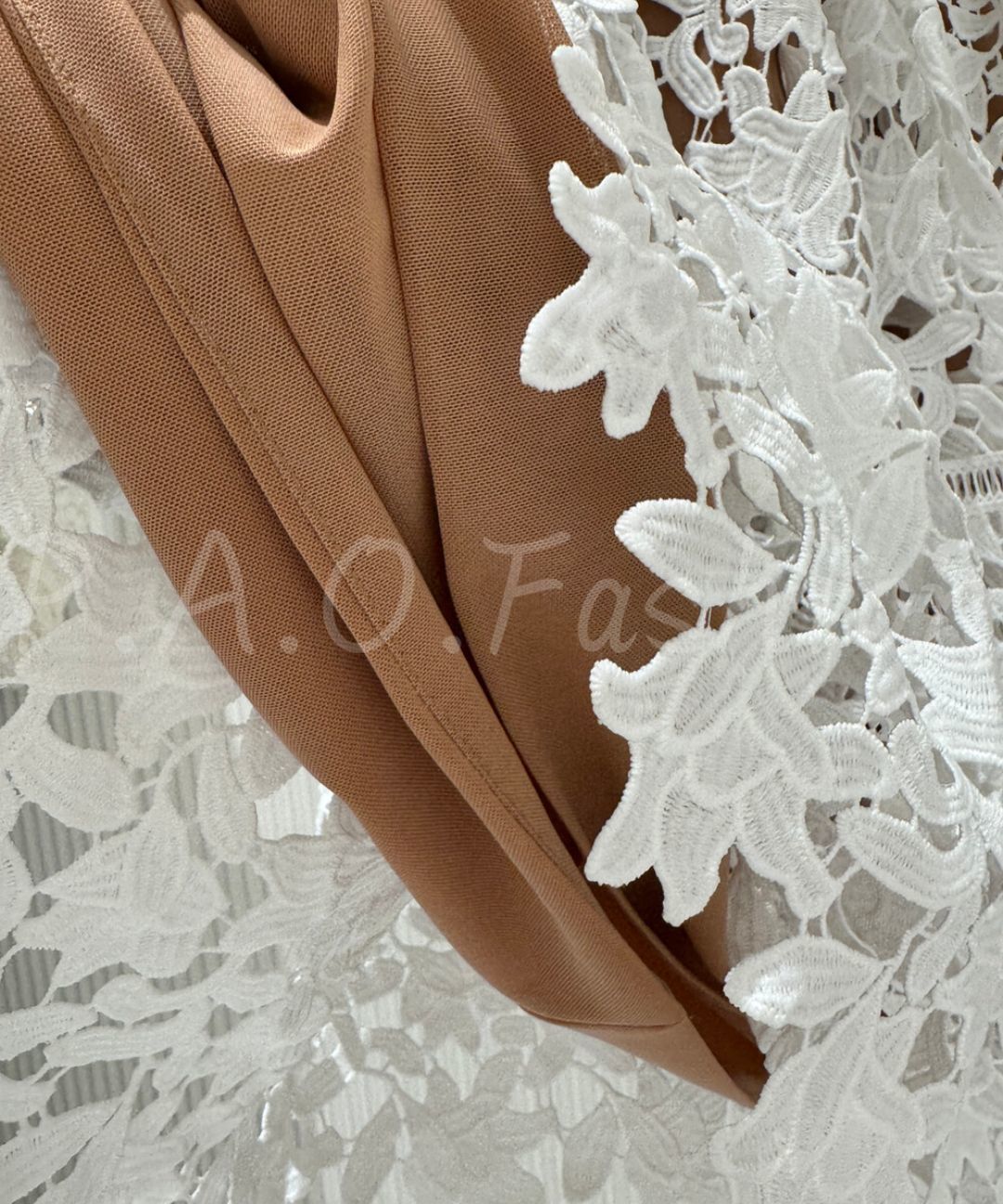 French Floral Lace Corset Mini Dress