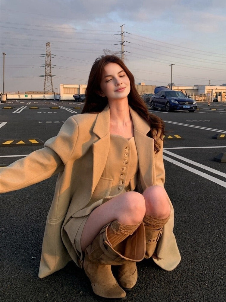 Padded Oversized Blazer