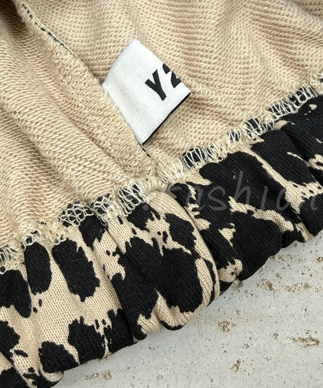 Leopard Print Bandeau Top & Wide-Leg Pants Set[Available Now]