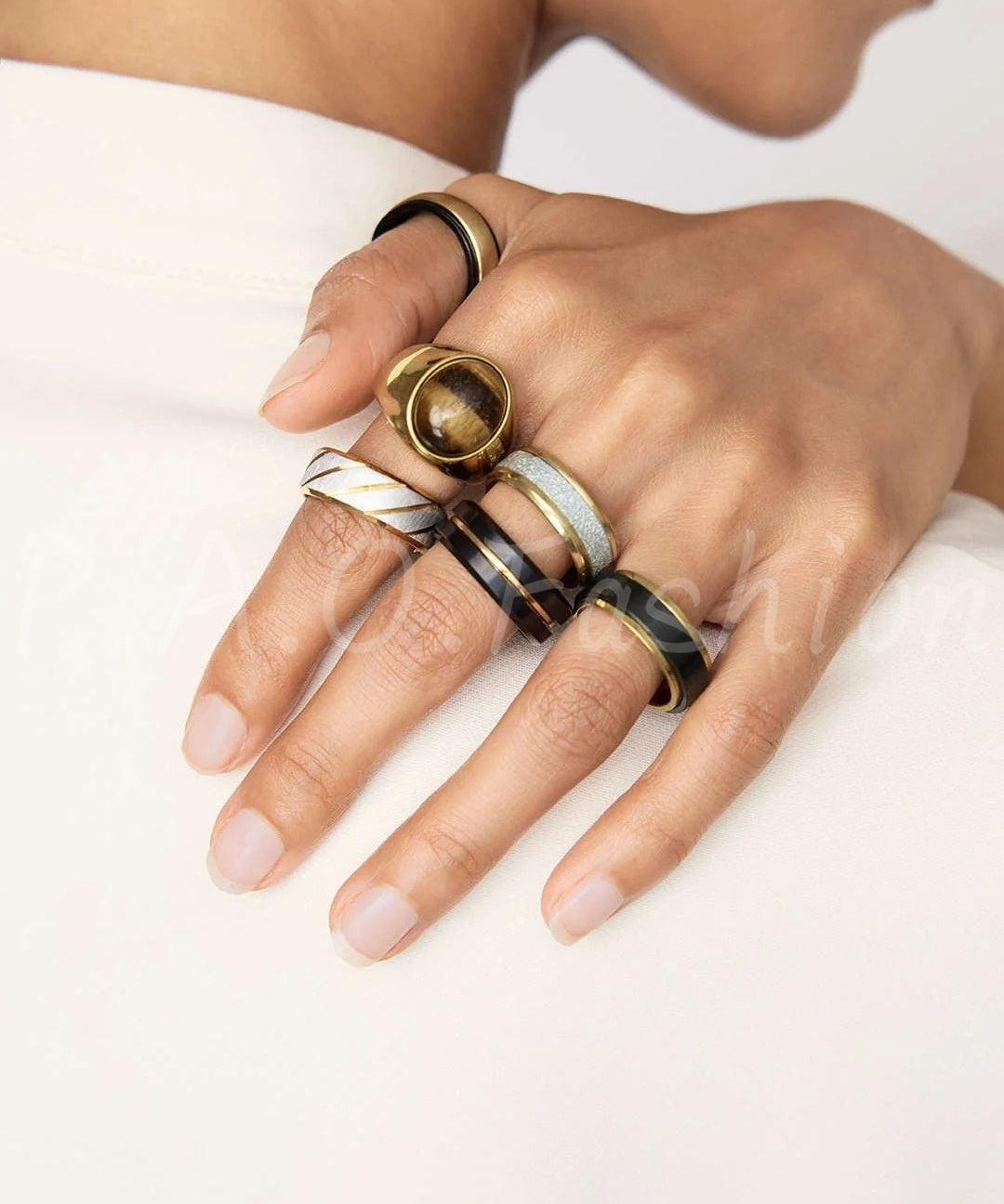 Irregular Alloy Statement Rings