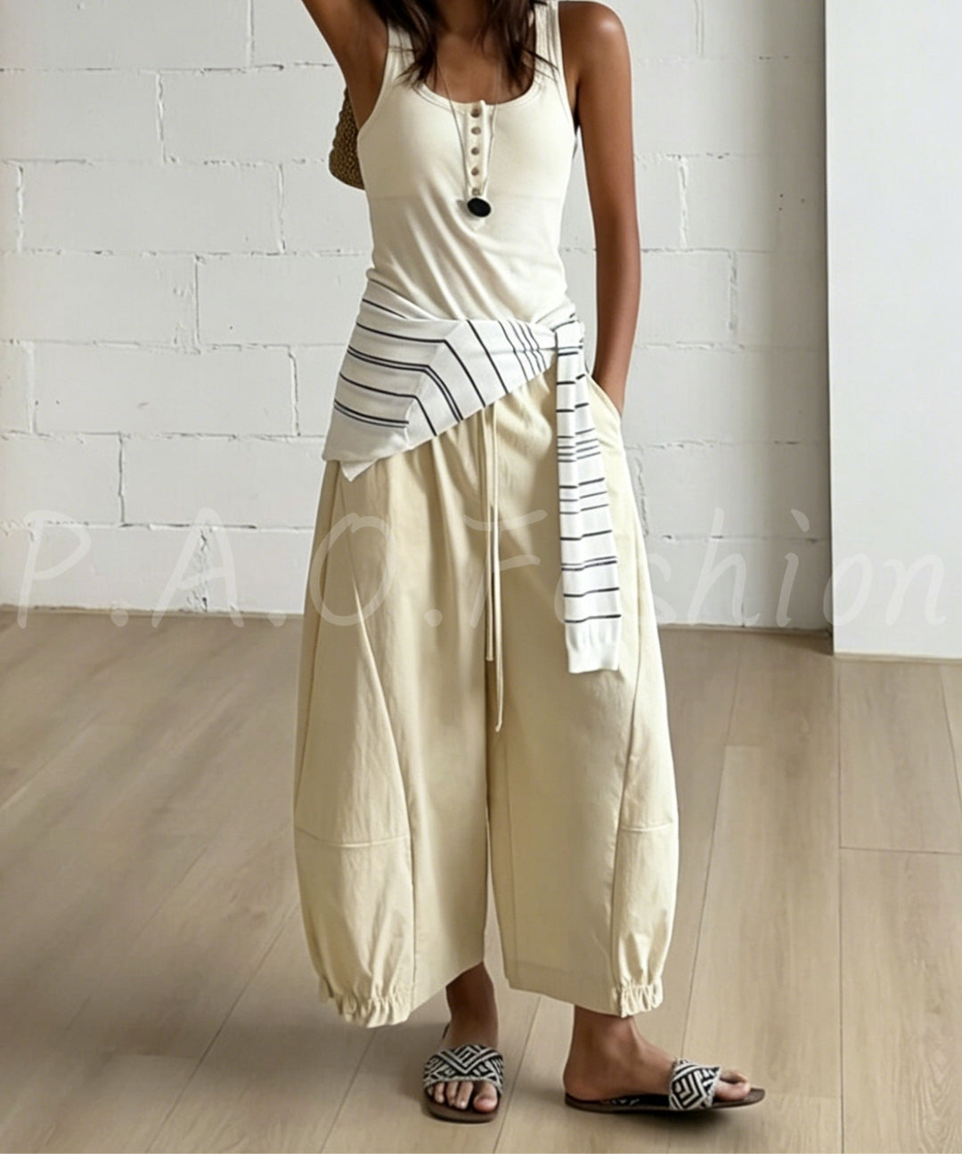 Relaxed Balloon Fit Pants[Available Now]