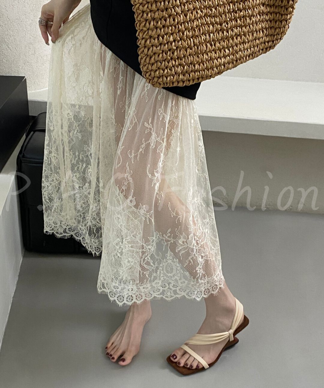 French Twist Sculptural Wedge Sandals with Satin Knot Detail