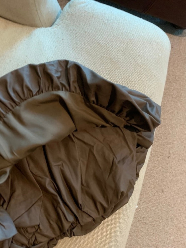 PU Leather Mini Skort