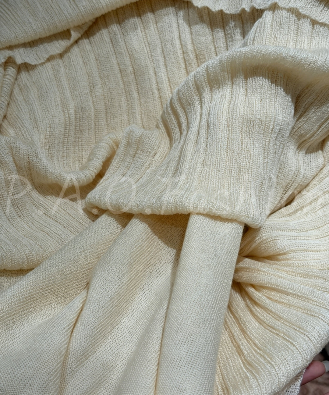 Textured Tencel A-Line Maxi Skirt