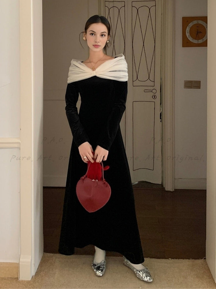 Velvet Whisper Dress