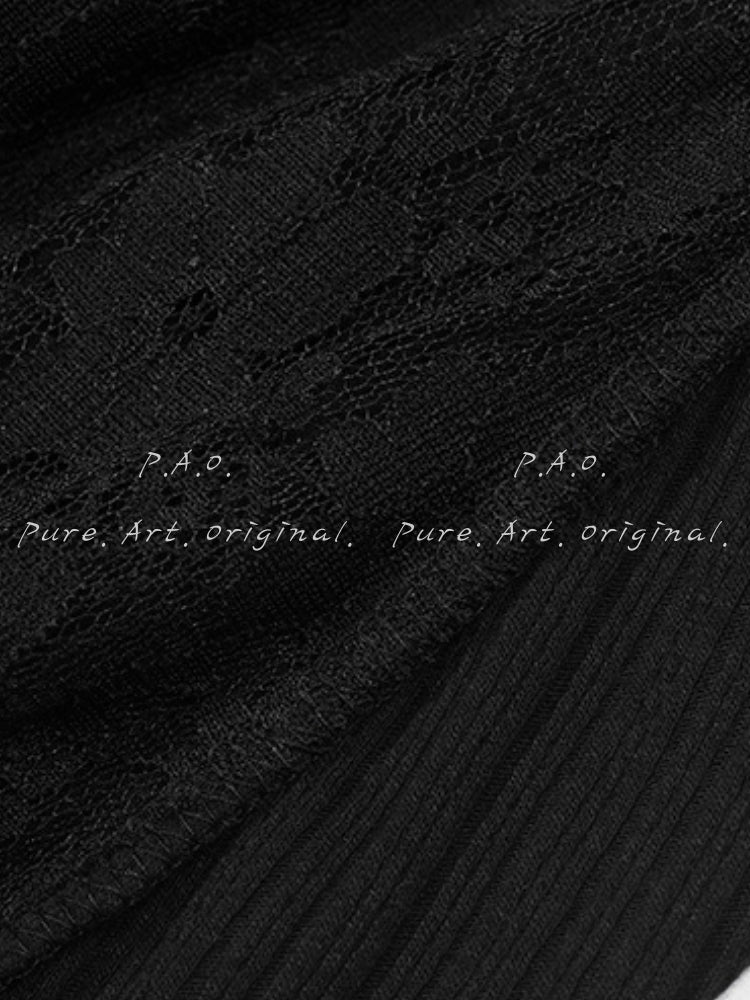 Noir Rose Mini Dress