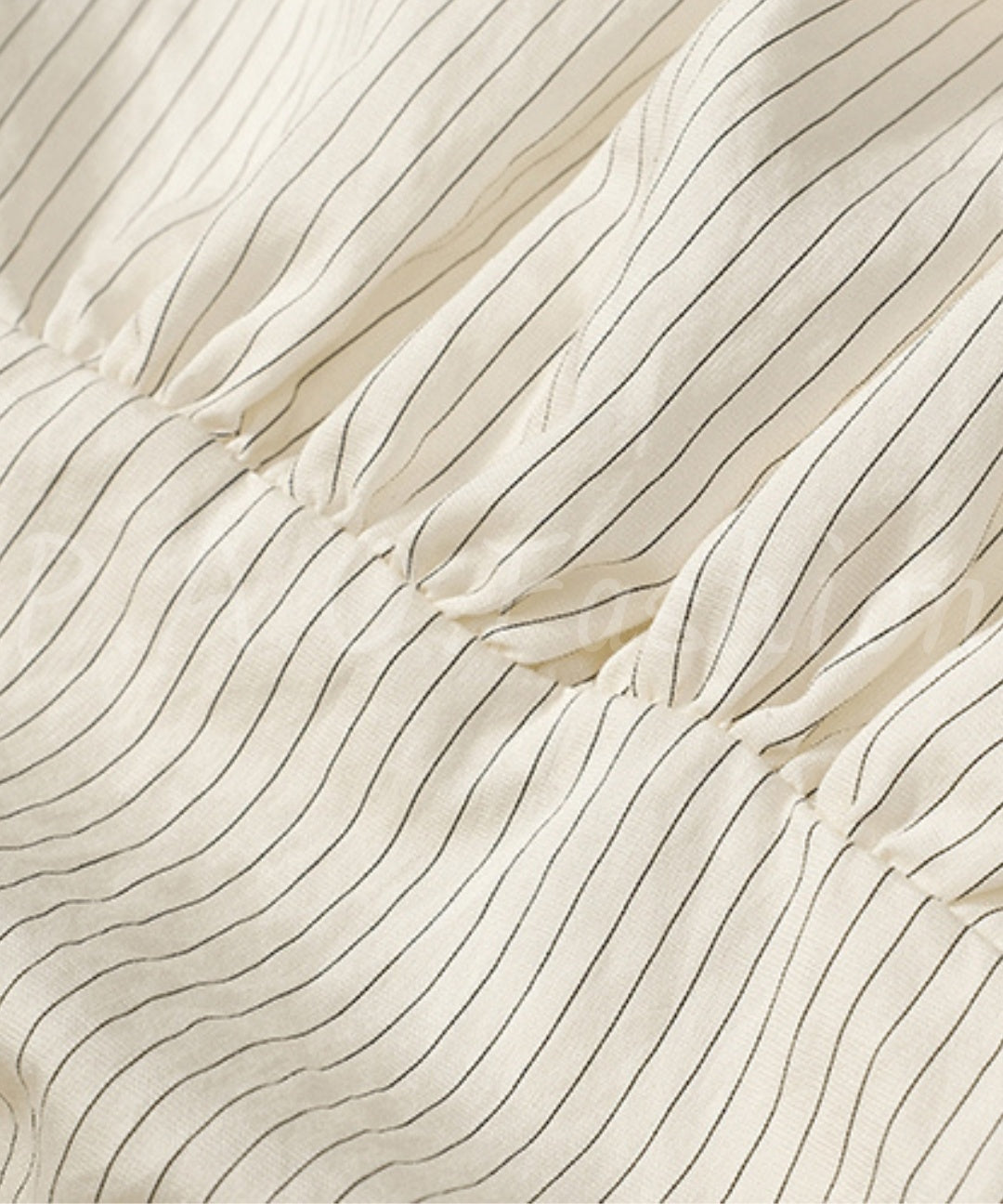 Striped Halter Backless Smocked Waist Maxi Dress