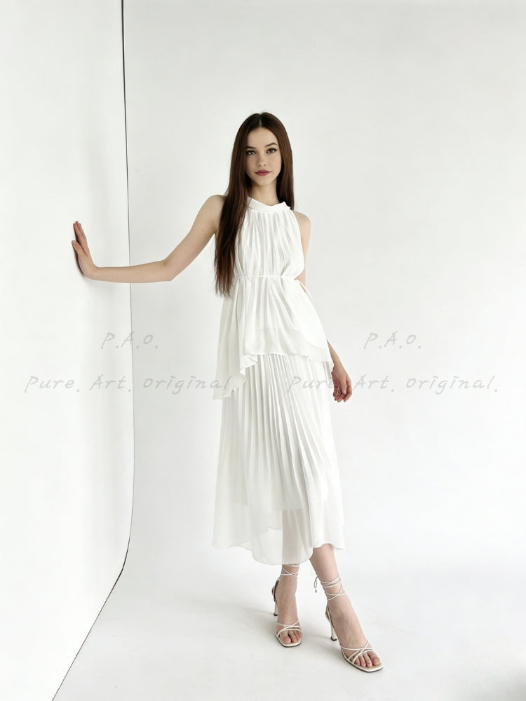 ELIO RUCHED SET DRESS