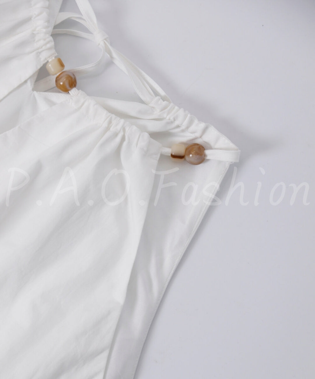 Bohemian Halter Hollow Cotton Maxi Dress[Available Now]