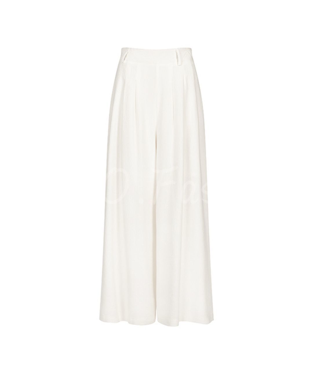 Tie-Back Shirt & Wide-Leg Pants Set