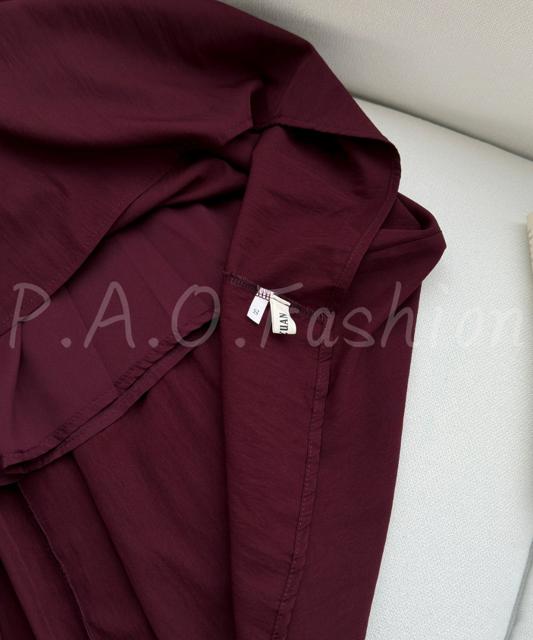 Ancona Red Knit & Woven Panel Camisole Maxi Dress[Available Now]