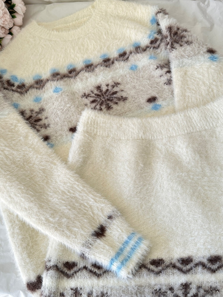 Winter Whisper – Fleece Knit Set