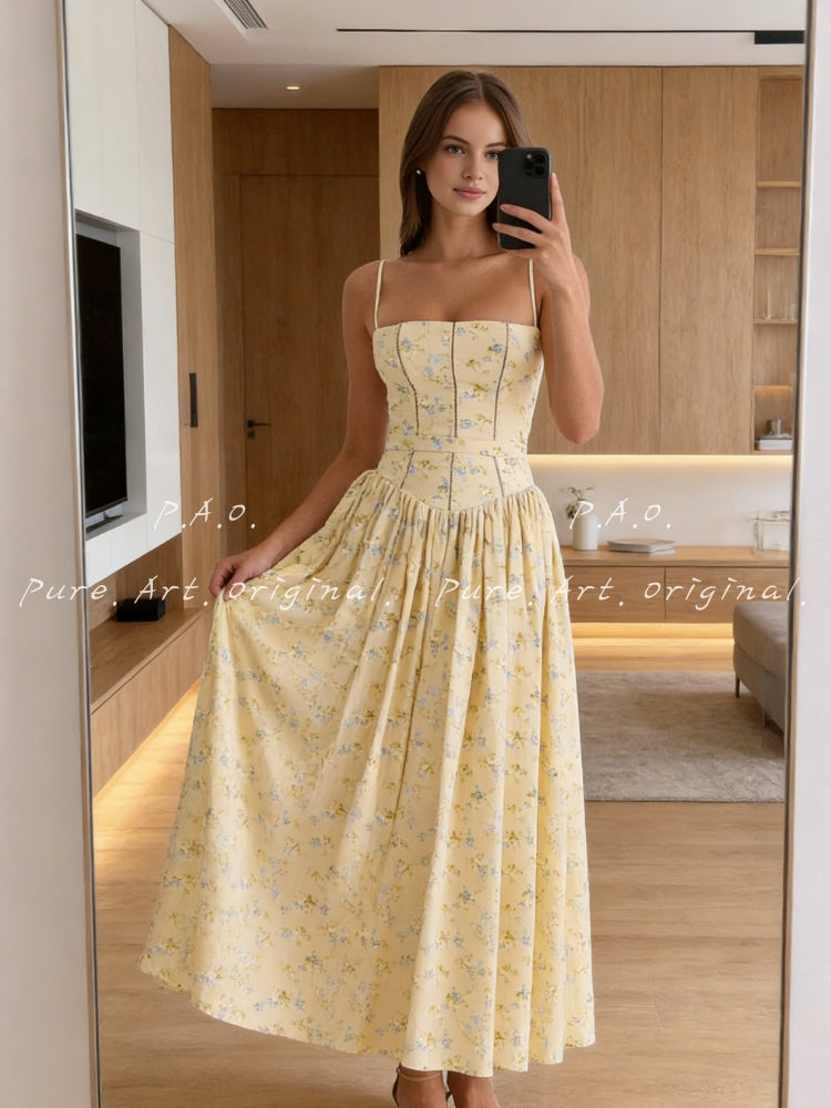 AURELIA CORSET MIDI DRESS