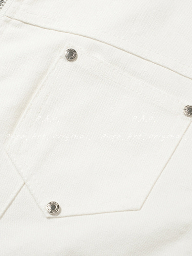 IVORY RIVET JACKET