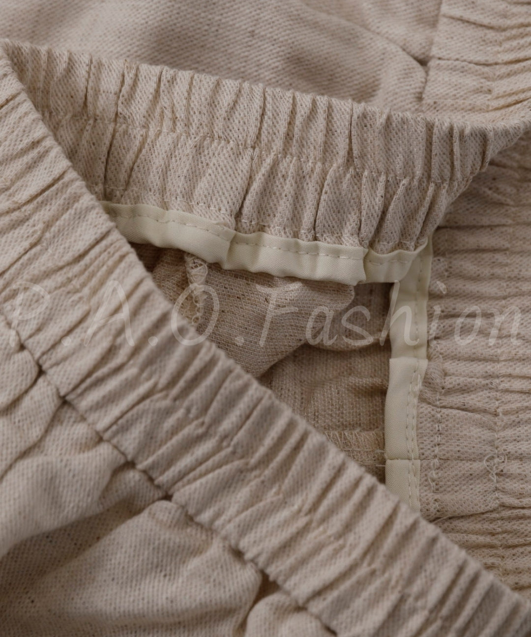 Cotton-Linen Blend V-Neck Sleeveless Top & Wide-Leg Pants Set[Available Now]