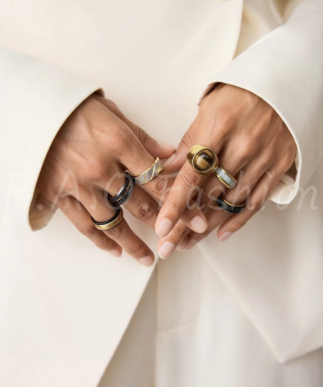 Irregular Alloy Statement Rings