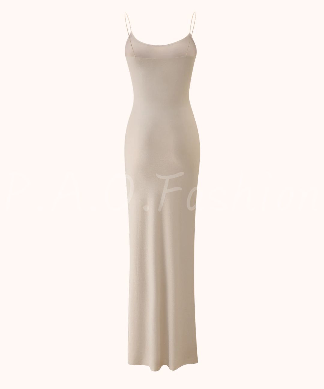 Pearl Sheen Mermaid Maxi Dress