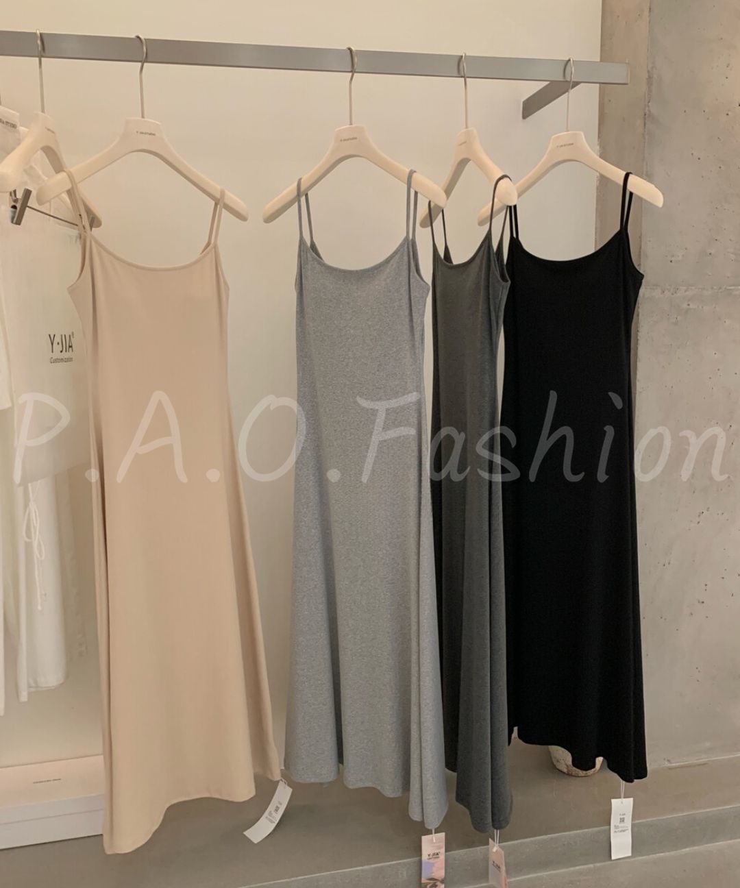 Essential Square Neck Cami Mermaid Maxi Dress