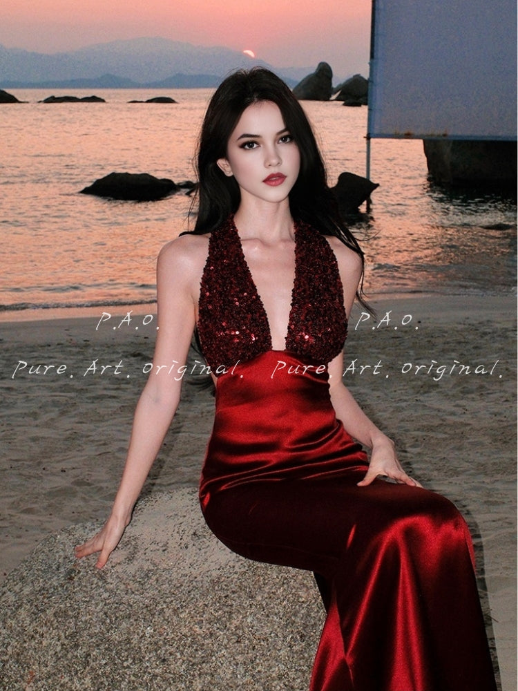 Scarlet Gala Dress