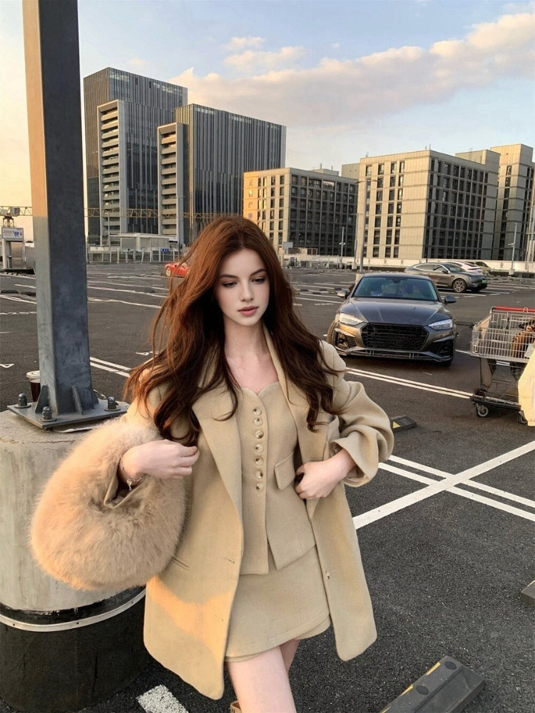 Padded Oversized Blazer