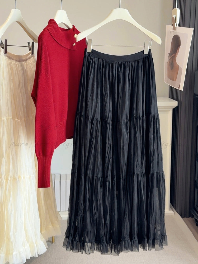 AMARA PLEATED SKIRT