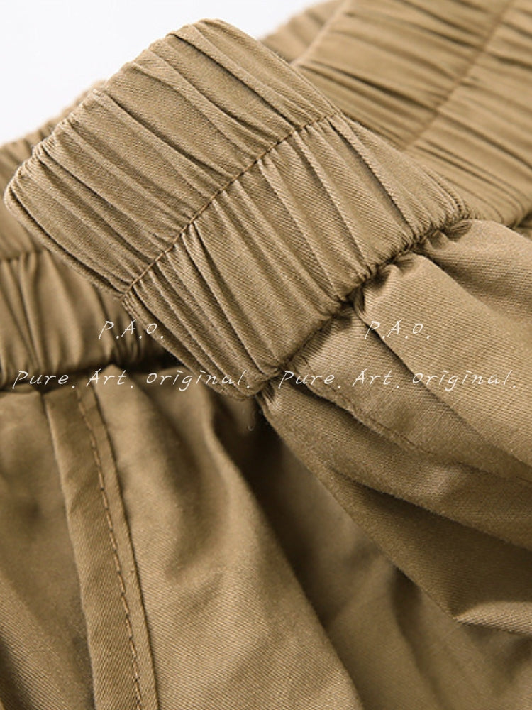 Relaxed Utility Cargo Jogger Pants