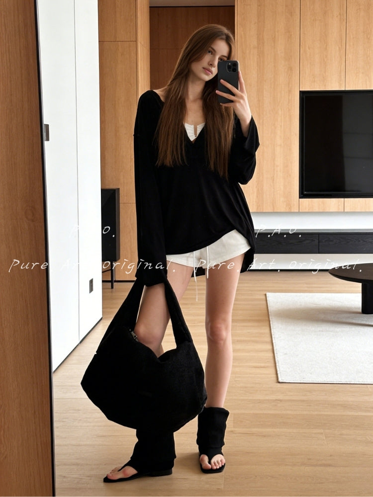 SÉLENE SHEER KNIT TOP