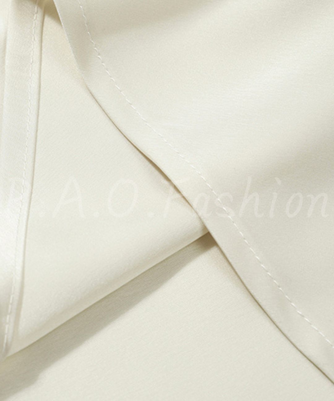 Mesh Panel Satin Maxi Dress