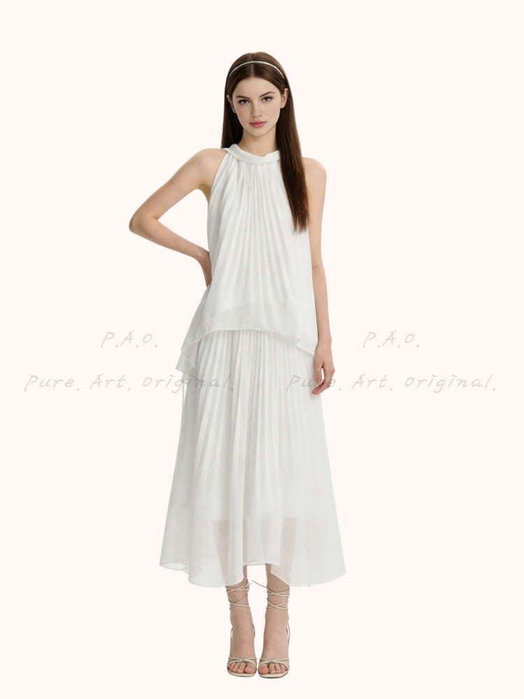 ELIO RUCHED SET DRESS