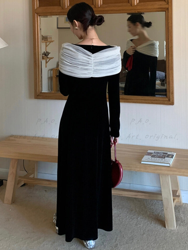 Velvet Whisper Dress