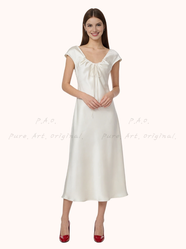 LUMIÈRE SATIN DRESS